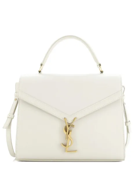 Saint Laurent Pre-Owned Cassandra Top Handle Bag Leather Medium satchel