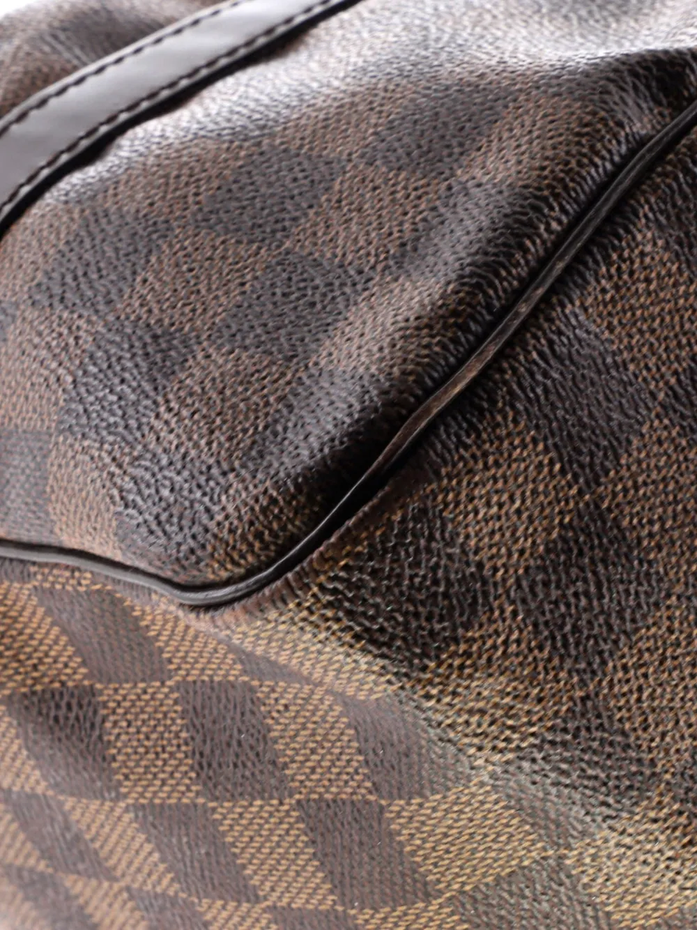 Pre-owned Louis Vuitton Speedy Bandouliere Bag Damier 35 Satchel In Brown