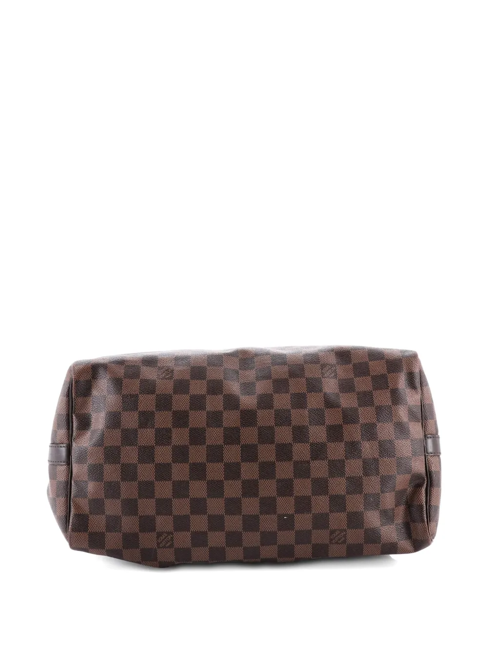 Pre-owned Louis Vuitton Speedy Bandouliere Bag Damier 35 Satchel In Brown
