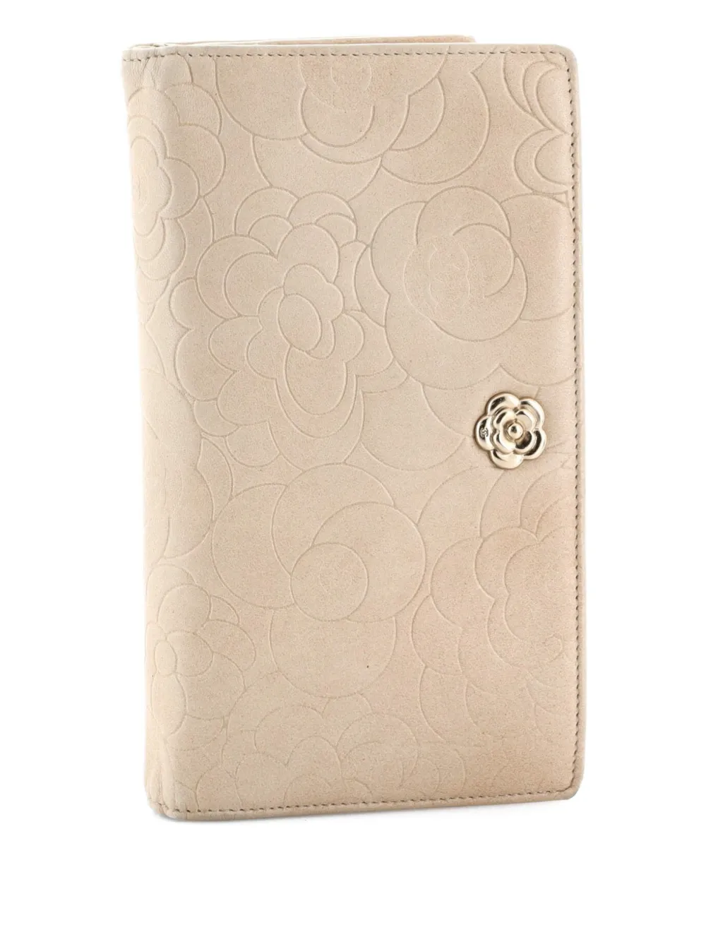 CHANEL Pre-Owned Bi-Fold Wallet Camellia Lambskin Long small wallets | Image 2