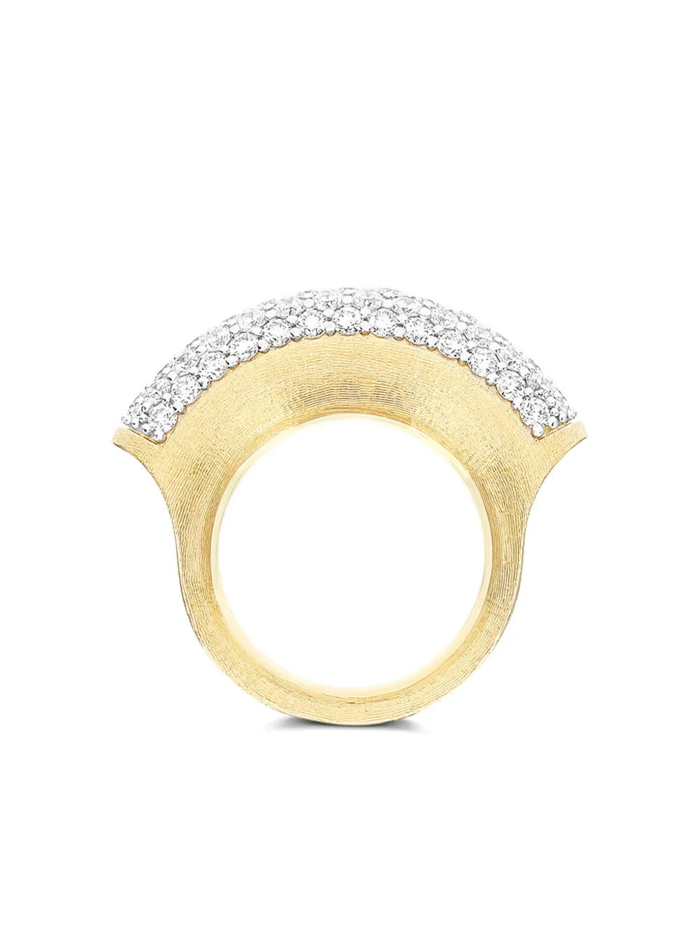  Nanis 18k Yellow Gold Diamond Libera Icon Ring 