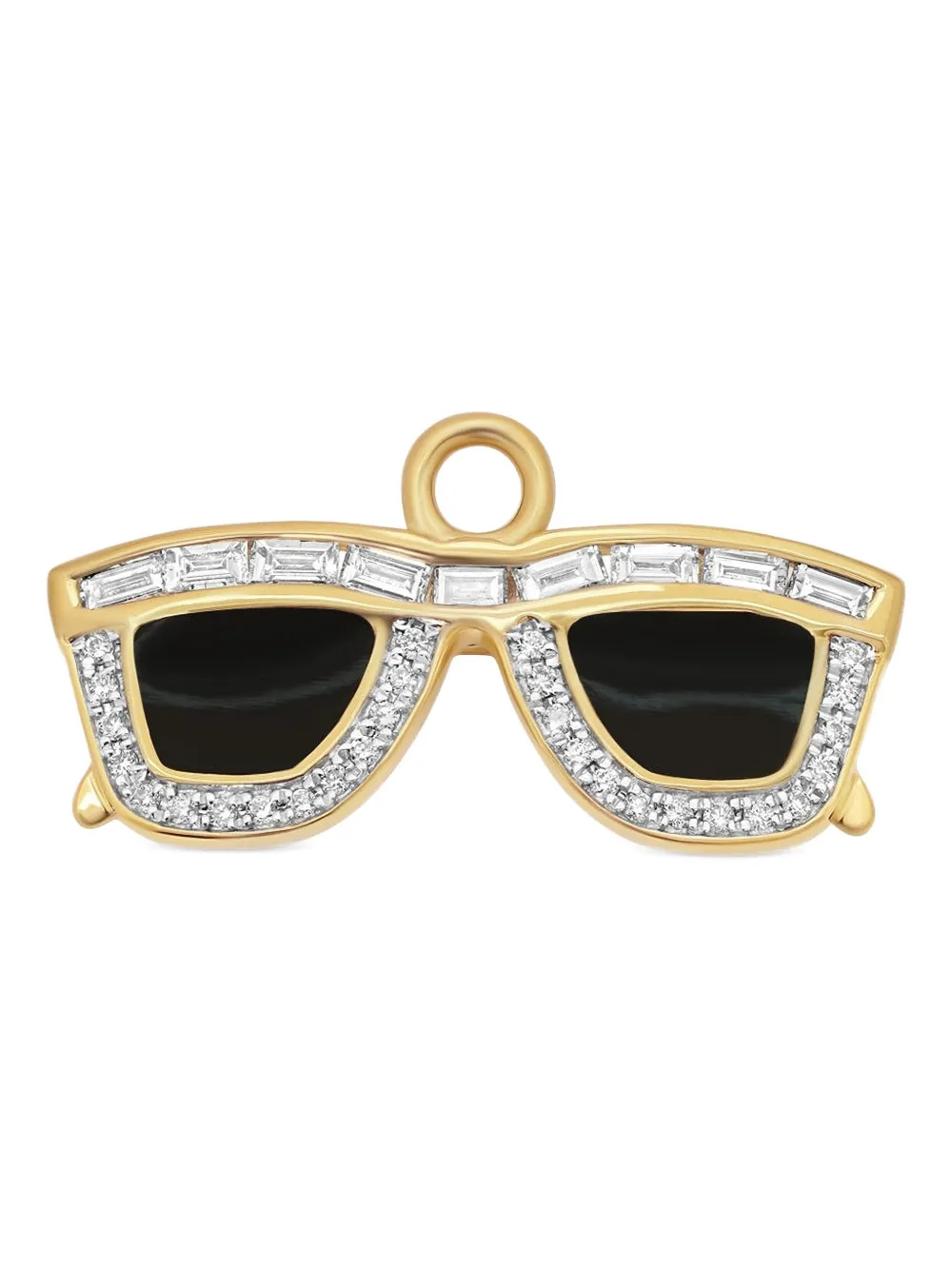 Sara Weinstock 18k Yellow Gold Papua Sunglasses-design Diamond Charm