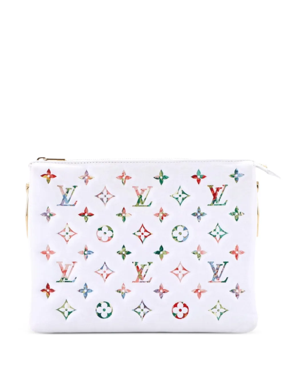 Louis Vuitton Pre-Owned Coussin Bag Monogram Flower Embossed Lambskin PM crossbody bag - Multicolour