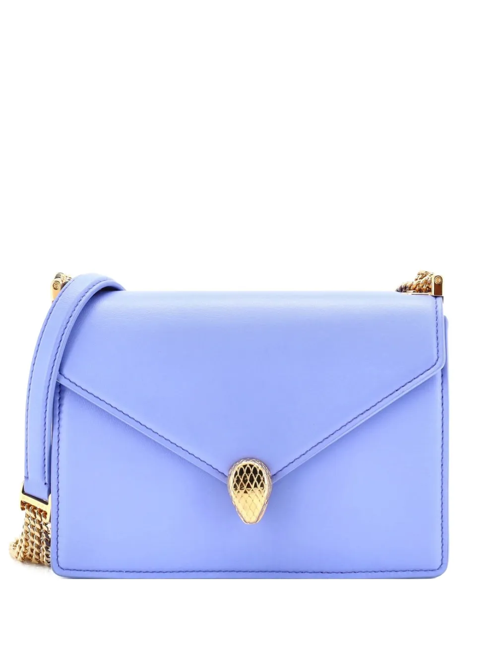 Bvlgari Pre-Owned Serpenti Forever Envelope Leather Small shoulder bag - Viola