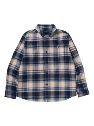 Neighborhood Buffalo Check Shirt | Black | FARFETCH GE