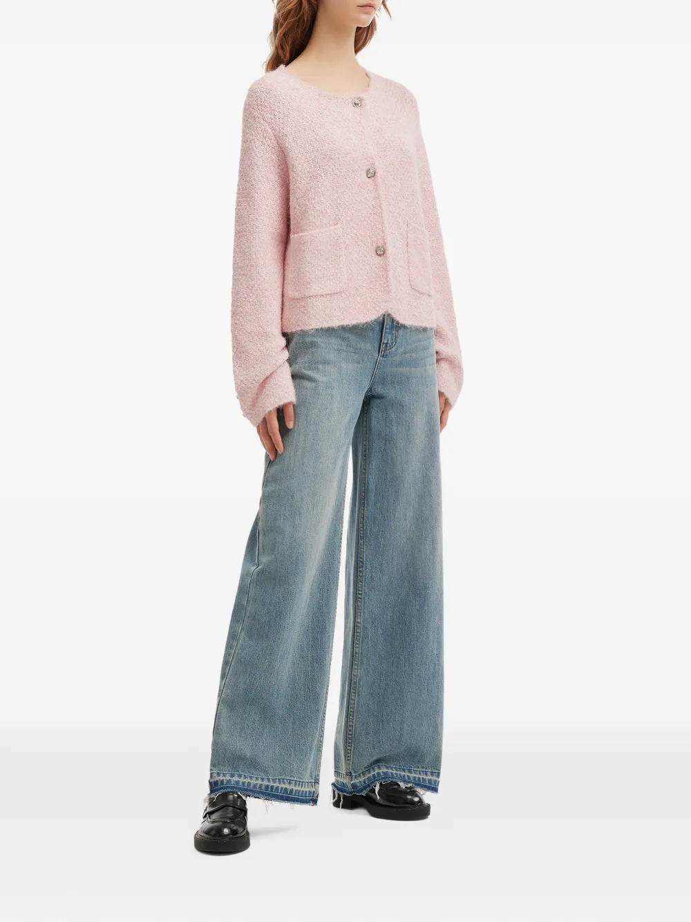 b+ab pockets buttoned cardigan | Cardigans | Image 2