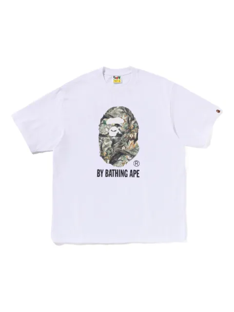 A BATHING APE® camouflage T-shirt
