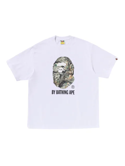 A BATHING APE® camouflage T-shirt