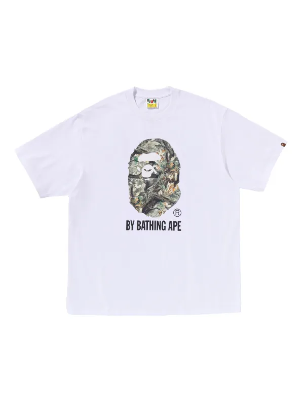 A BATHING APE® カモフラージュ Tシャツ | ホワイト | FARFETCH JP