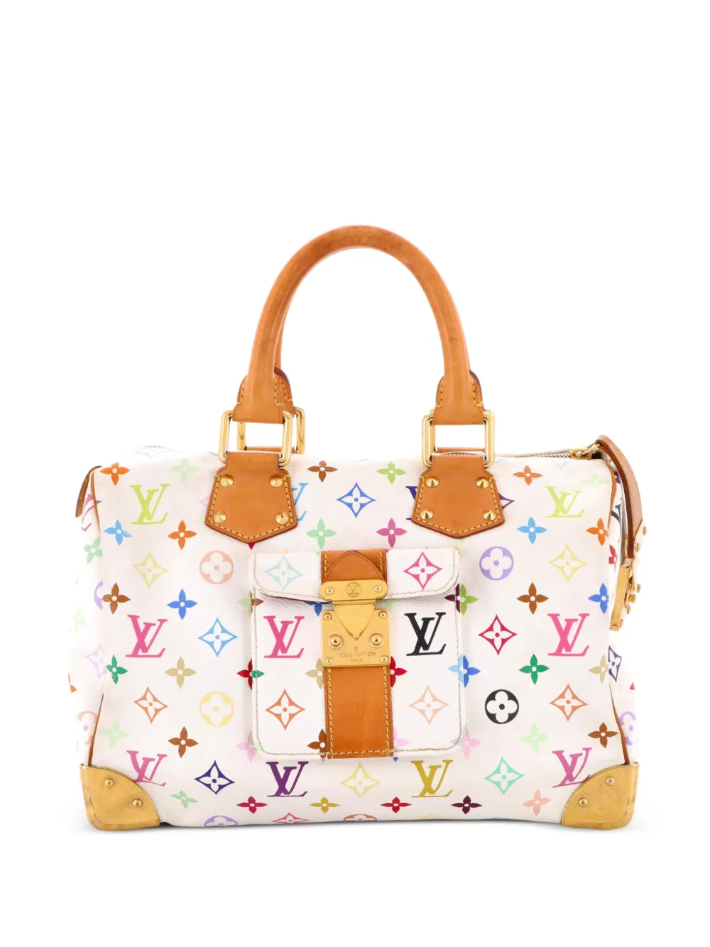 Louis Vuitton Pre-Owned Speedy Handbag Monogram Multicolor 30 satchel - Multicolore