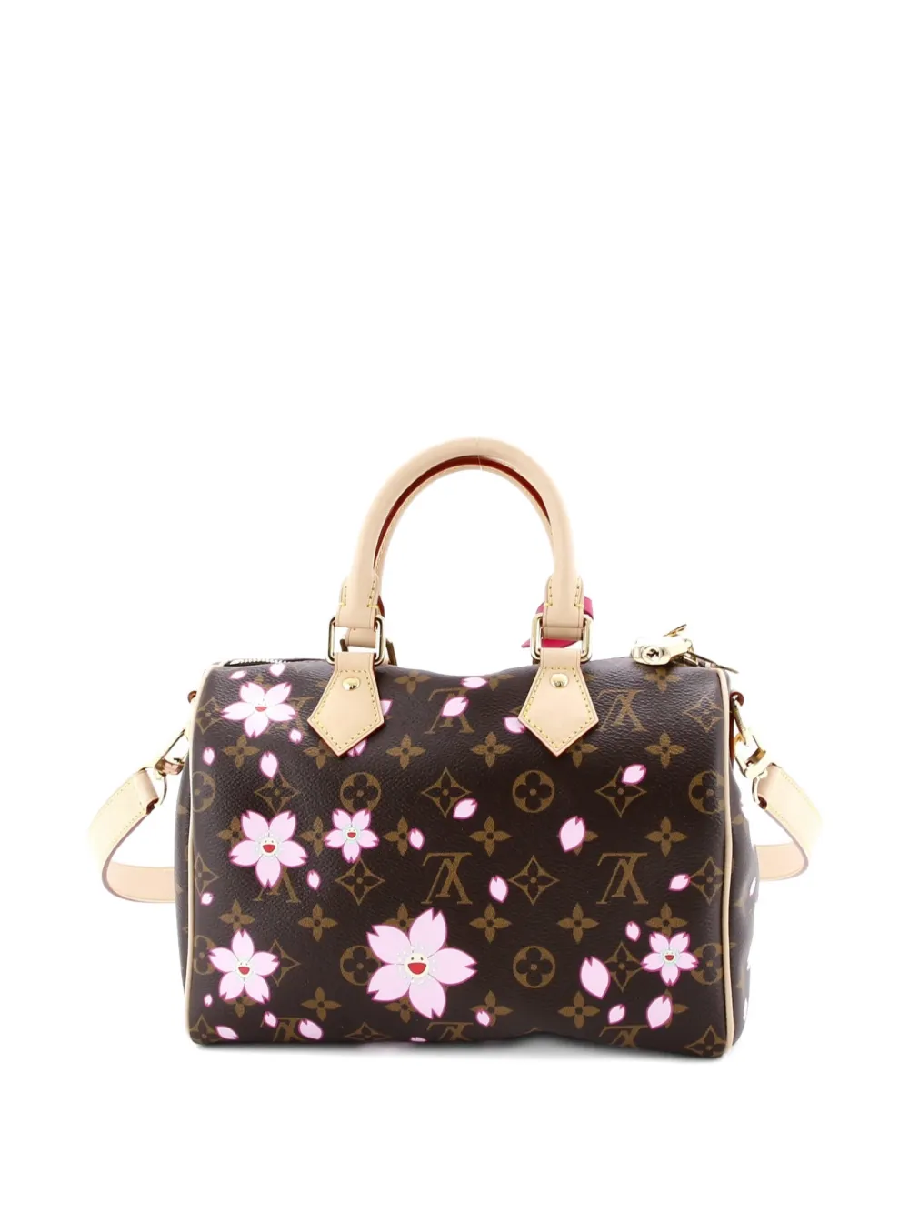 Louis Vuitton Pre-Owned Bolsa De Mano Speedy Cherry Blossom Con