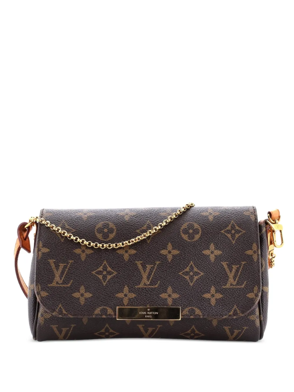 Louis Vuitton Pre-Owned Favorite Handbag Monogram Canvas PM clutch bag | marrón | Image 1