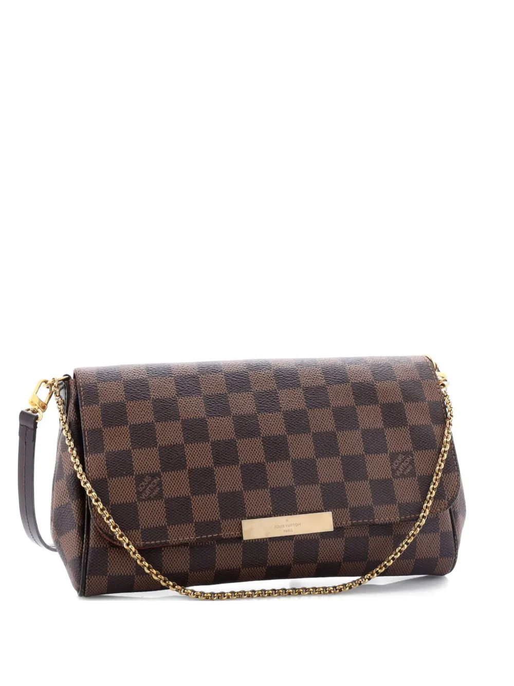 Louis Vuitton Pre-Owned Favorite Handbag Damier MM crossbody bag - Marrone