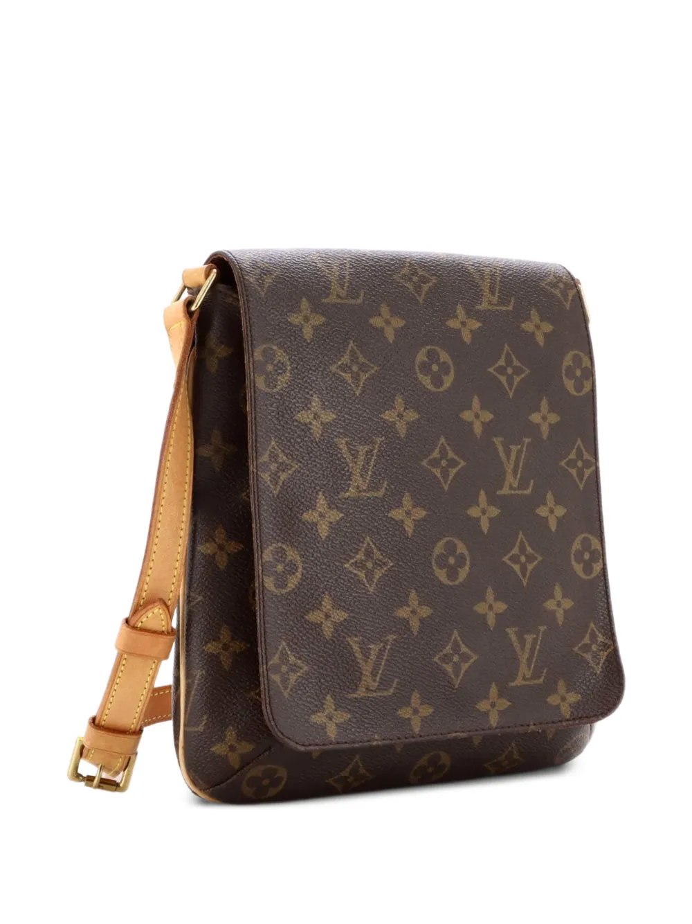 Louis Vuitton Pre-Owned Musette Salsa Handbag Monogram Canvas PM shoulder bag - Marrone