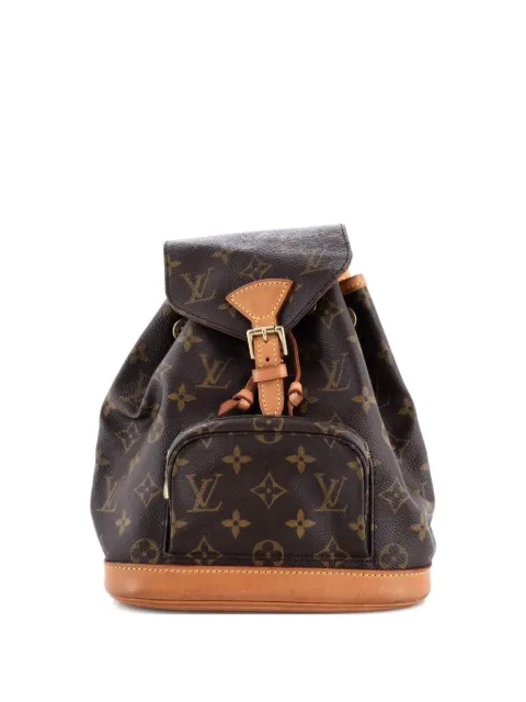 Louis Vuitton Pre-Owned Vintage Montsouris Monogram Canvas PM backpack