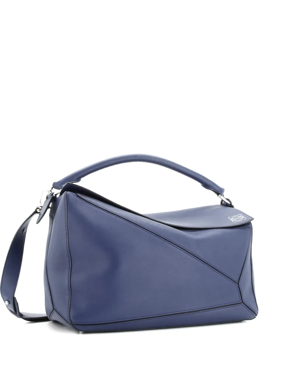 Loewe Pre-Owned Puzzle Bag Leather Large satchel | azul | Image 1