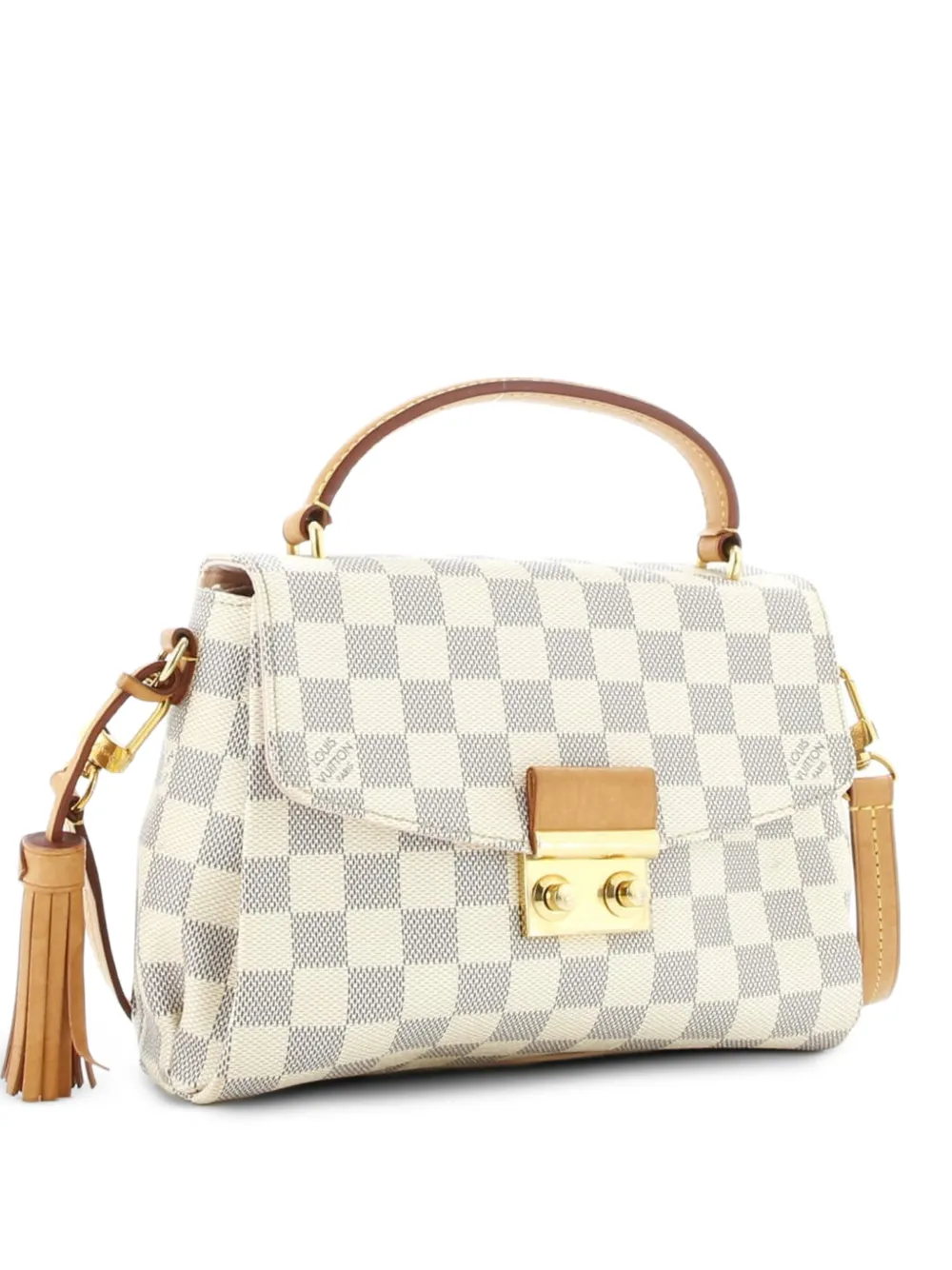 Louis Vuitton Pre-Owned Croisette Handbag Damier crossbody bag - Weiß
