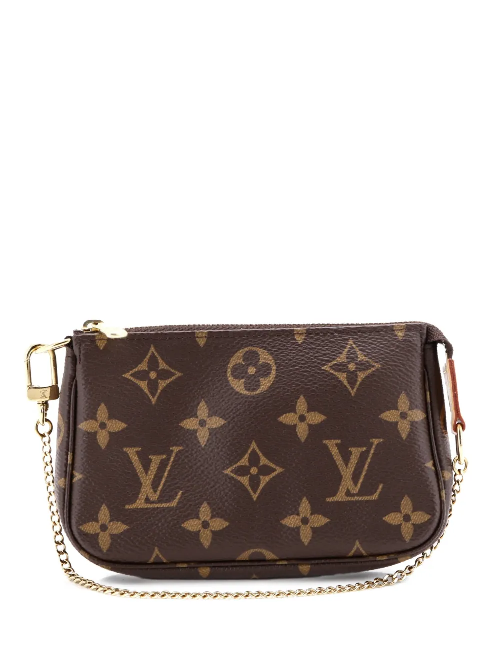 Louis Vuitton Pre-Owned Pochette Accessoires Monogram Canvas Mini clutch bag - Marrone