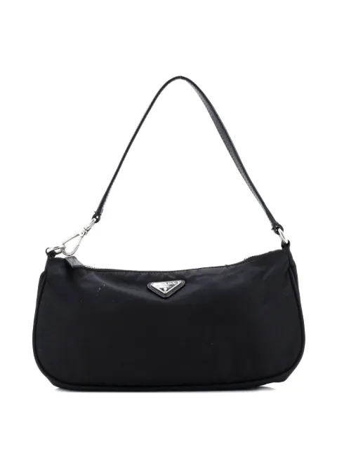 Prada Pre-Owned Pochette Shoulder Bag Tessuto Small hobo bag