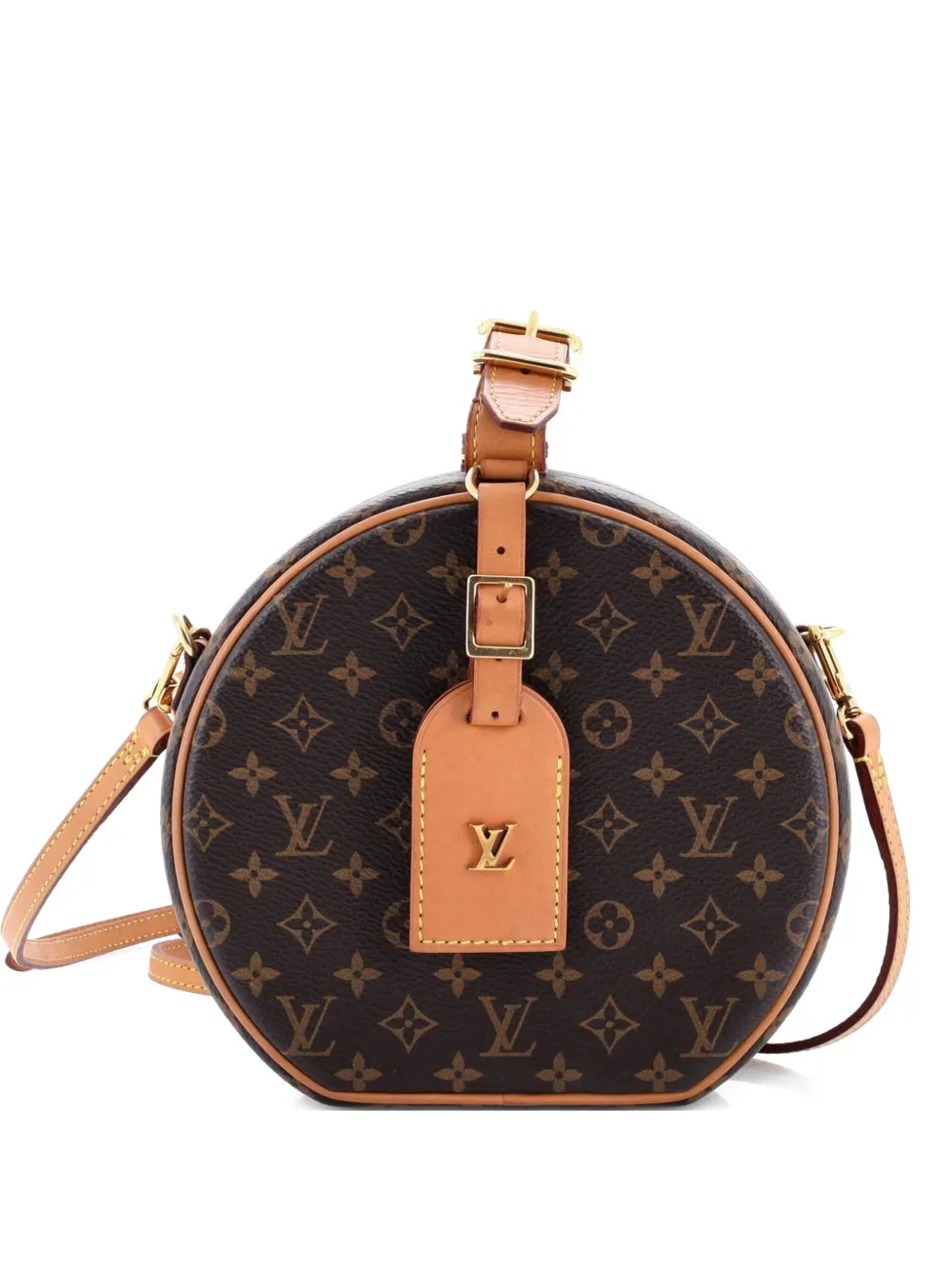 Louis Vuitton Pre-Owned Petite Boite Chapeau Bag Monogram Canvas crossbody bag - Braun