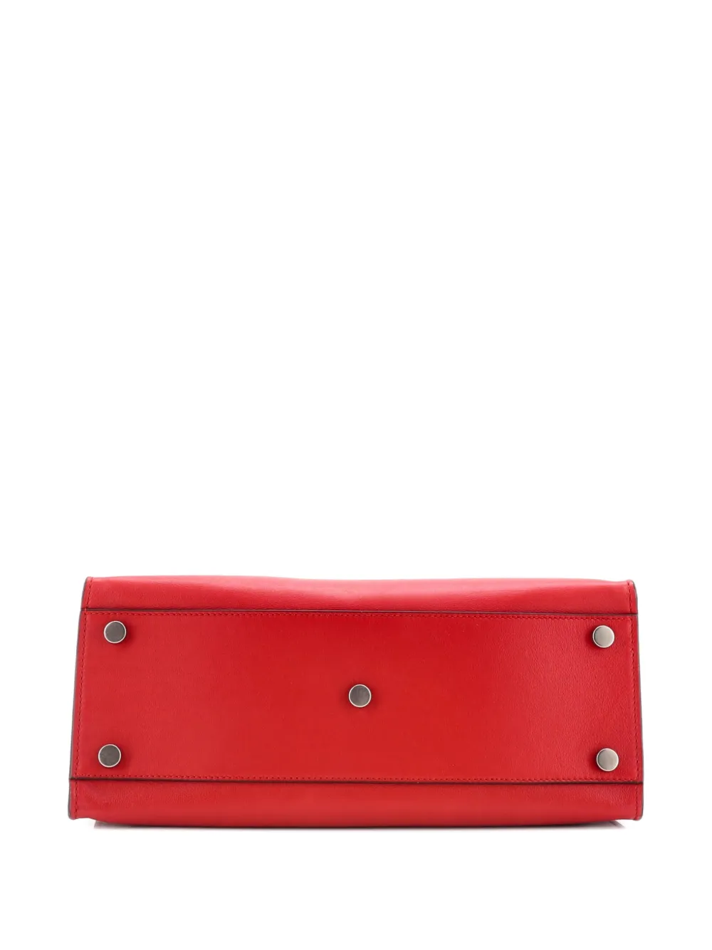 GUCCI Pre-owned Web Dionysus Top Handle Bag Leather Large Satchel In Red