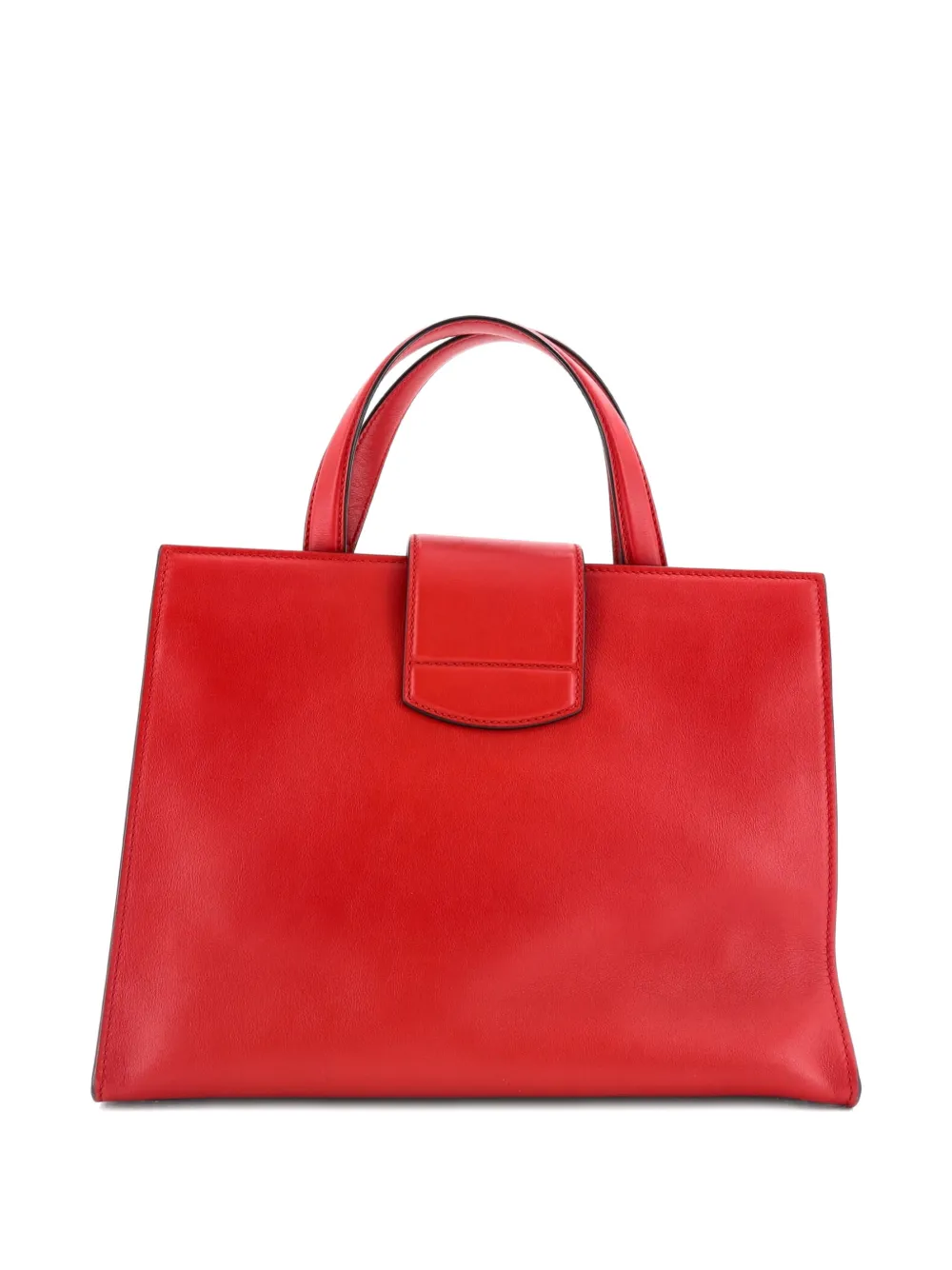 GUCCI Pre-owned Web Dionysus Top Handle Bag Leather Large Satchel In Red