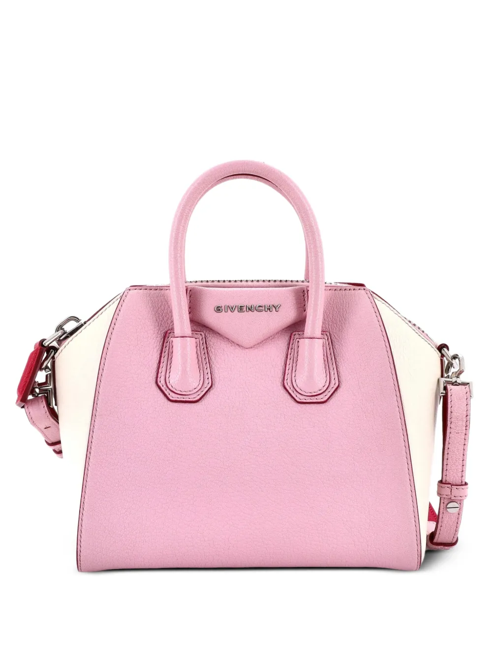 Givenchy Pre-Owned Antigona Bag Leather Mini crossbody bag - Rosa