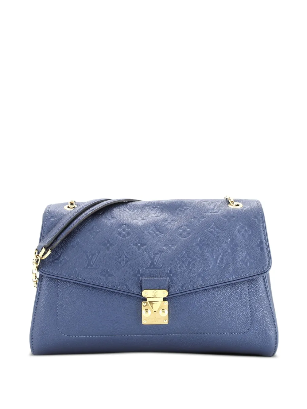 Louis Vuitton Pre-Owned Saint Germain Handbag Monogram Empreinte Leather MM shoulder bag - Blu