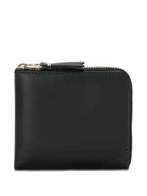 Comme Des Garçons Wallet Leather Purse | Black | FARFETCH
