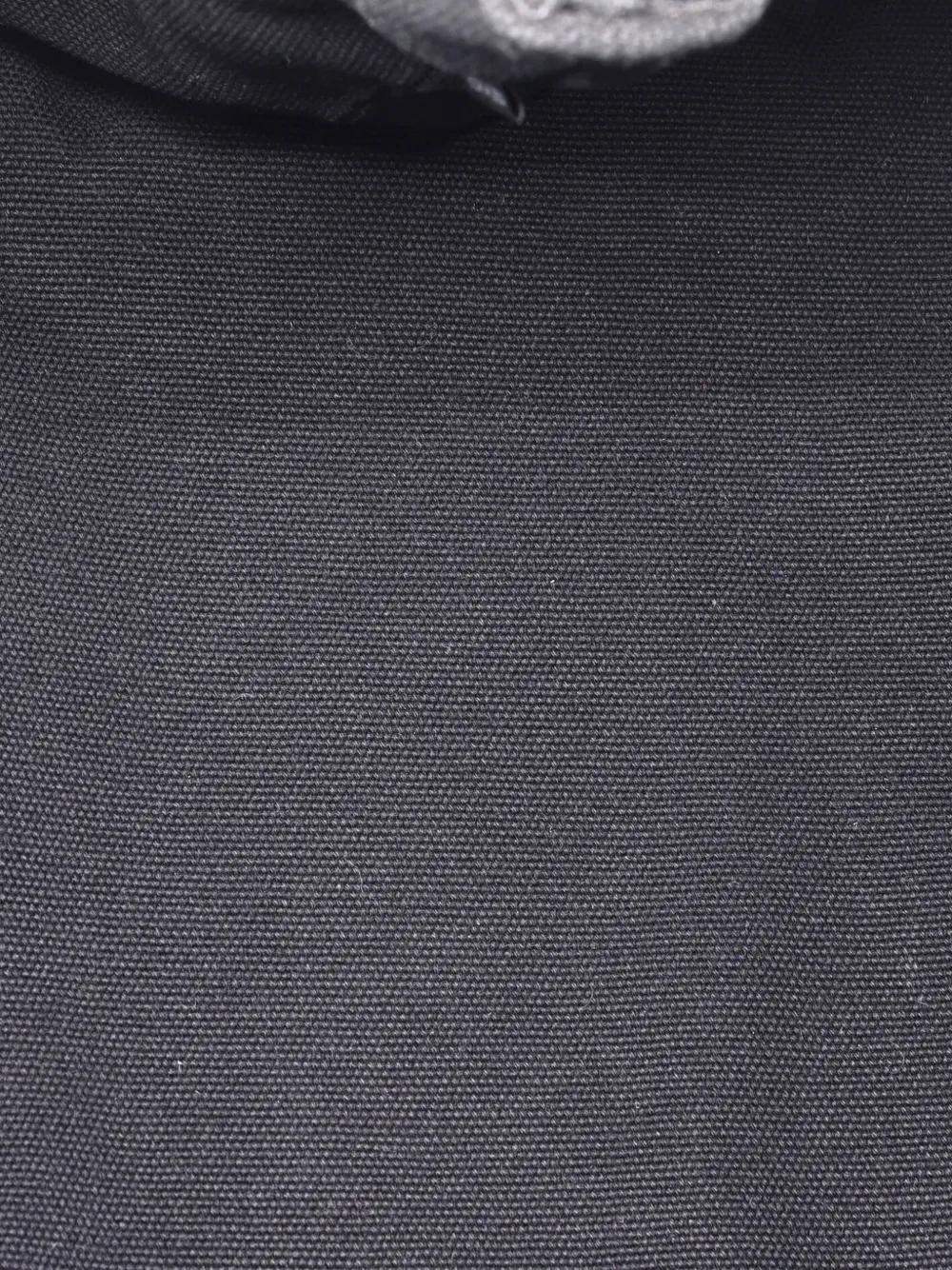 Pre-owned Prada Canapa Convertible Canvas Large Tote Bag In Black