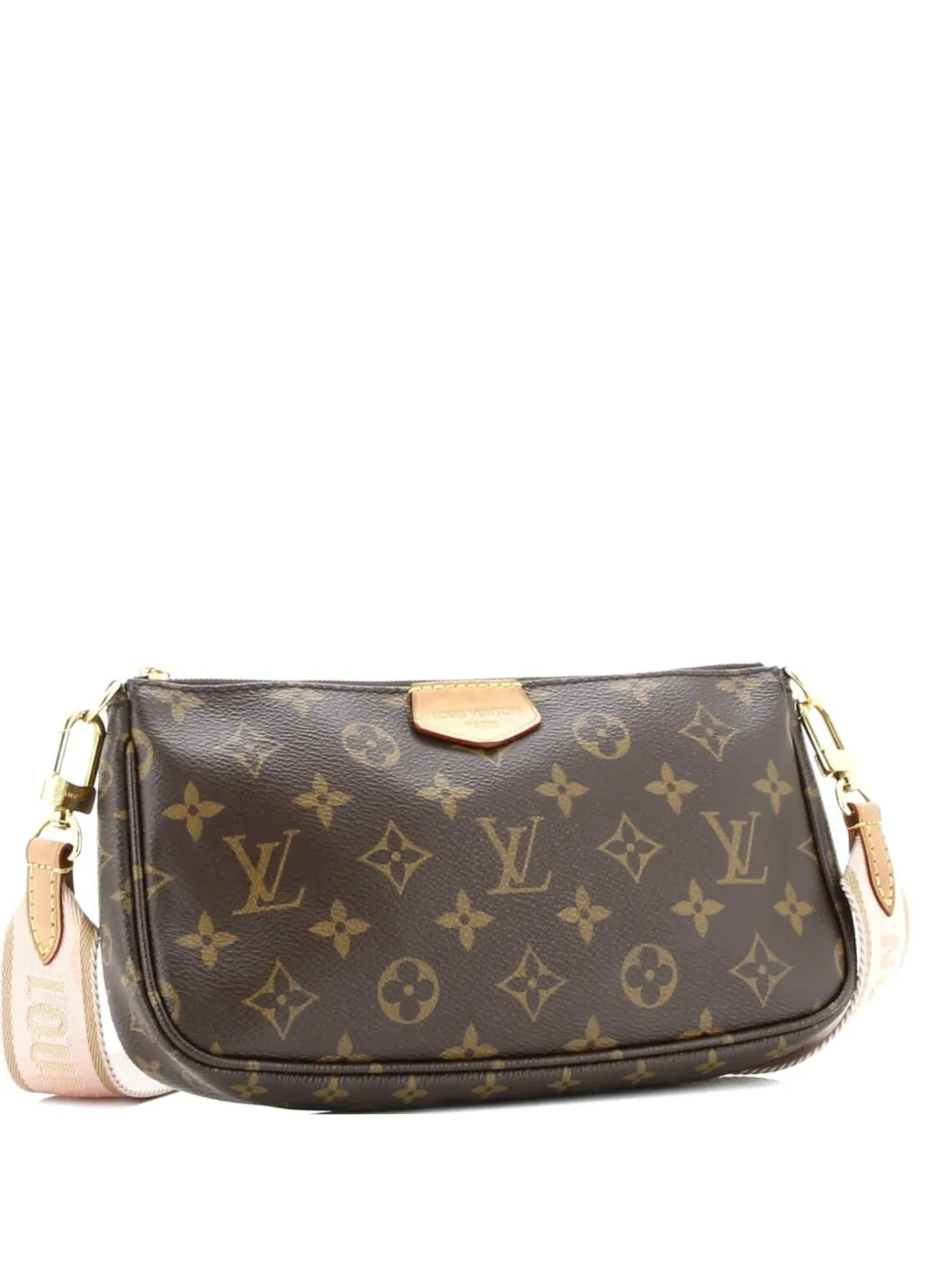 Louis Vuitton Pre-Owned Multi Pochette Accessoires Monogram Canvas crossbody bag - Braun