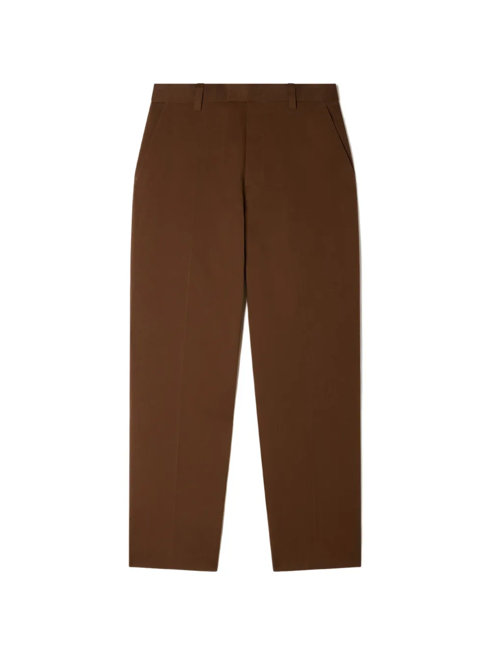 SANDRO belt-loops trousers - Marrone
