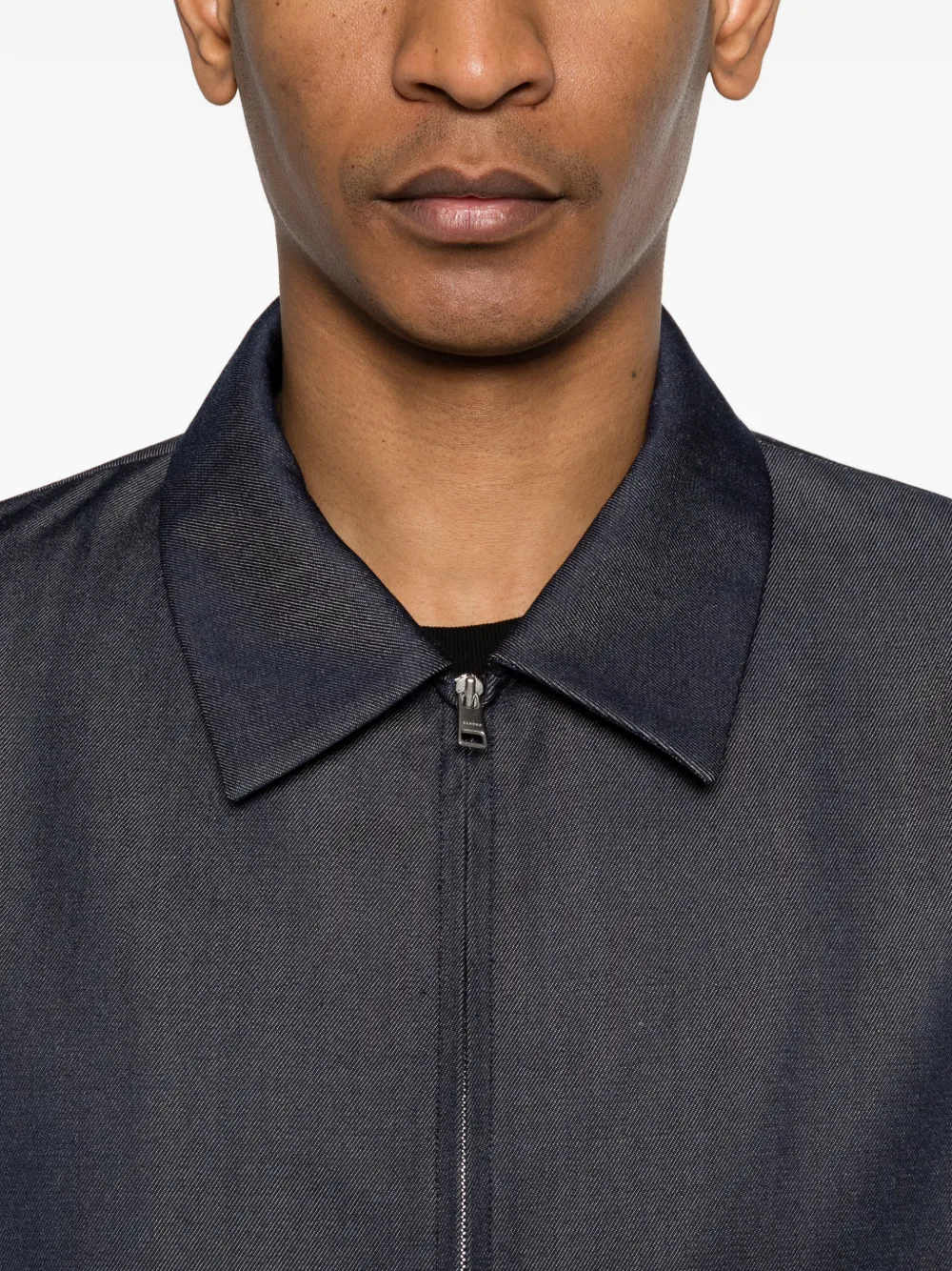 Zipped Shirt Jacket