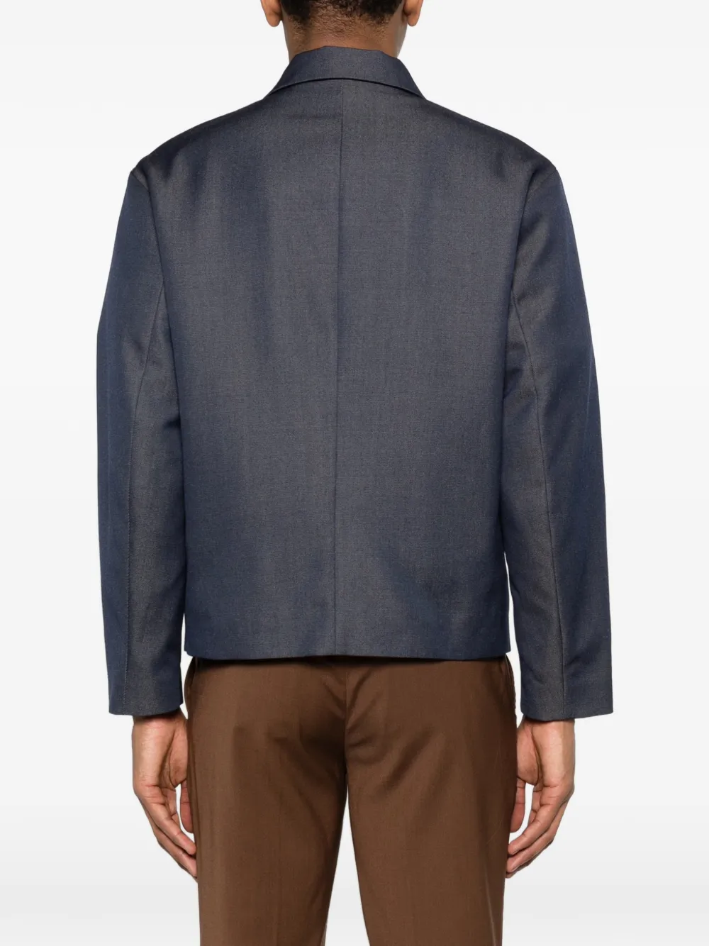 Zipped Shirt Jacket