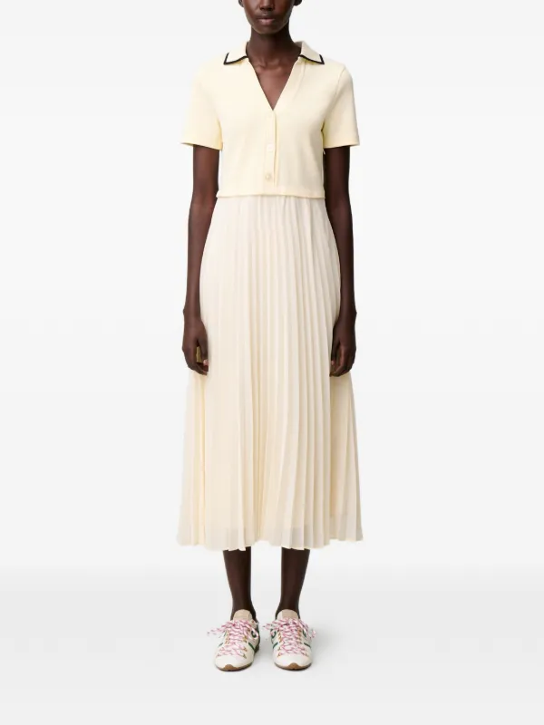 claudie pierlot pleated dress Flowy dress