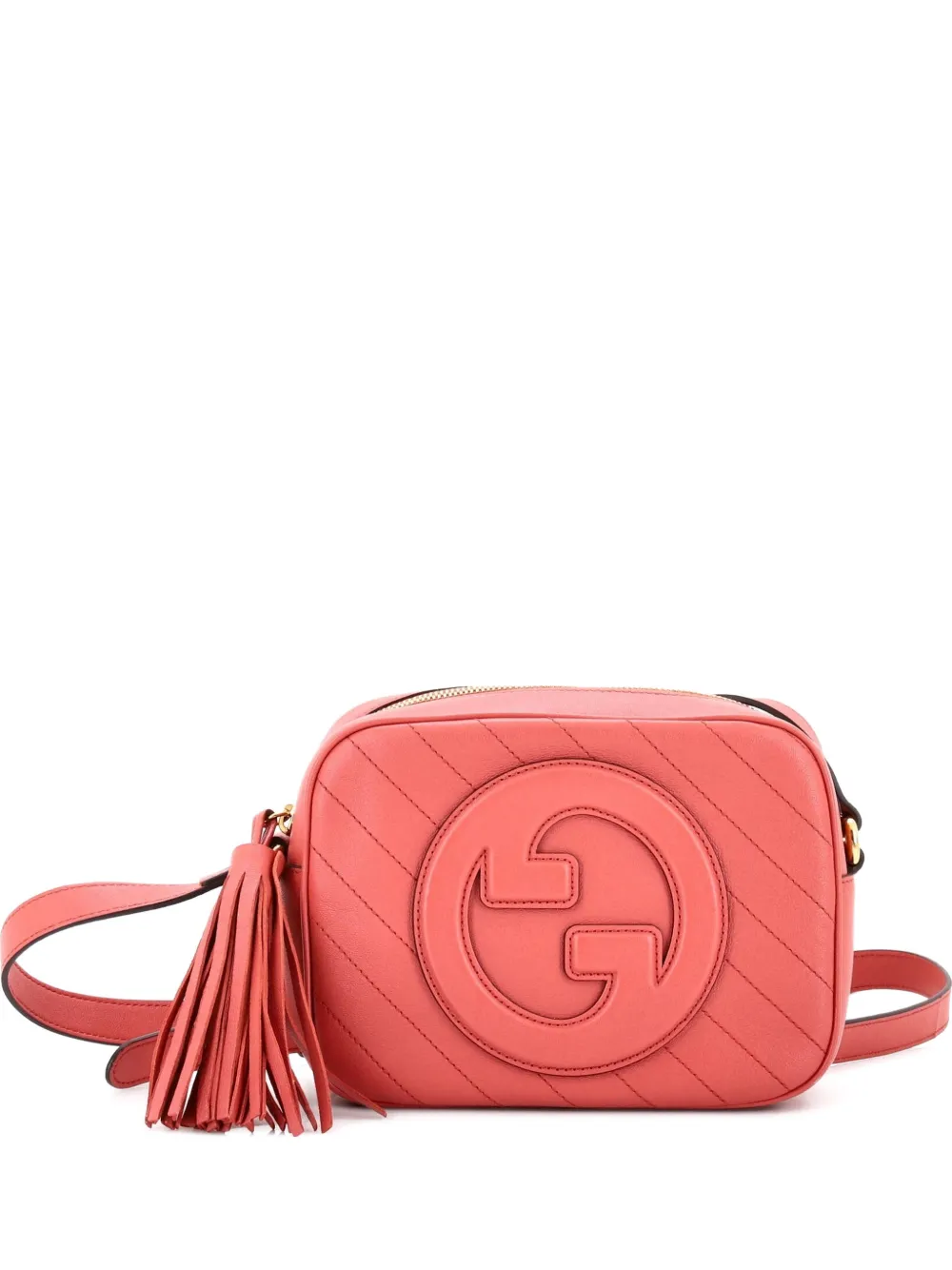 Gucci Pre-Owned Blondie NM Camera Shoulder Bag Diagonal Quilted Leather Small crossbody bag - Rosa