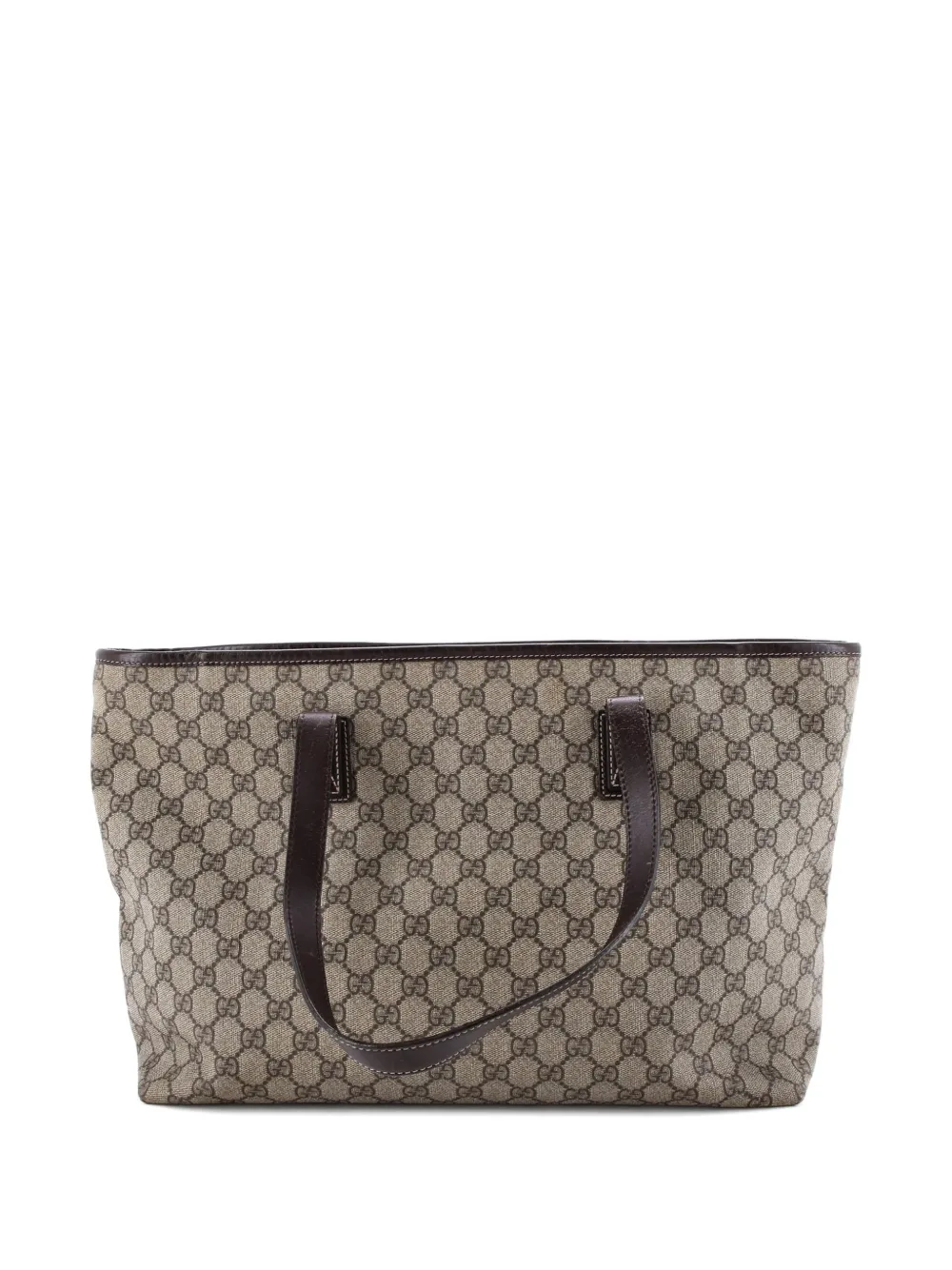 Gucci Pre-Owned Plus GG Coated Canvas with Leather Large tote bag | Estilos de archivo | Image 2