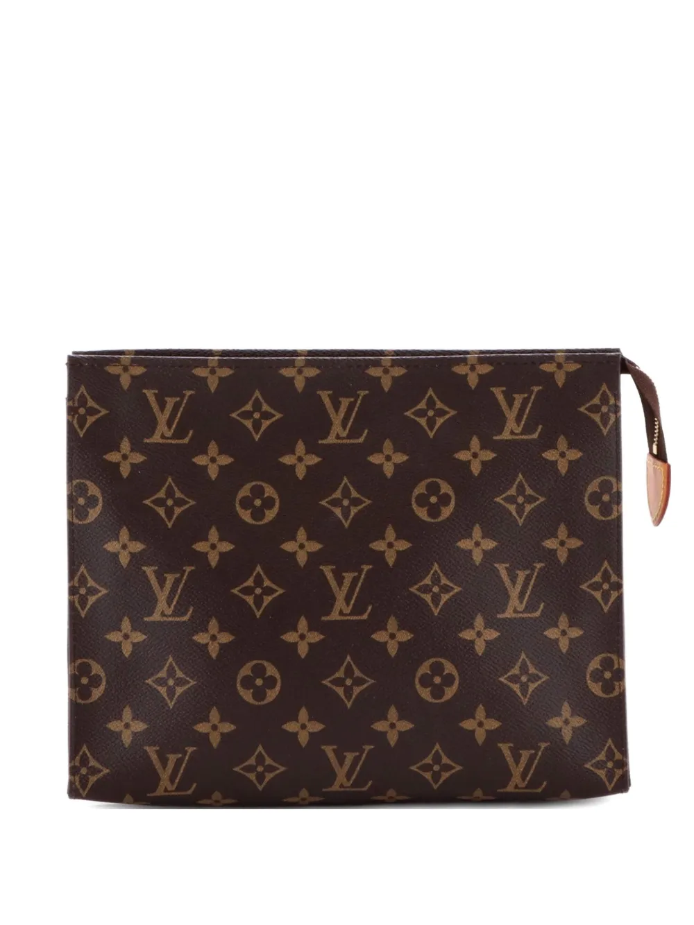 Louis Vuitton Pre-Owned Toiletry Pouch Monogram Canvas 26 clutch bag | marrón | Image 1
