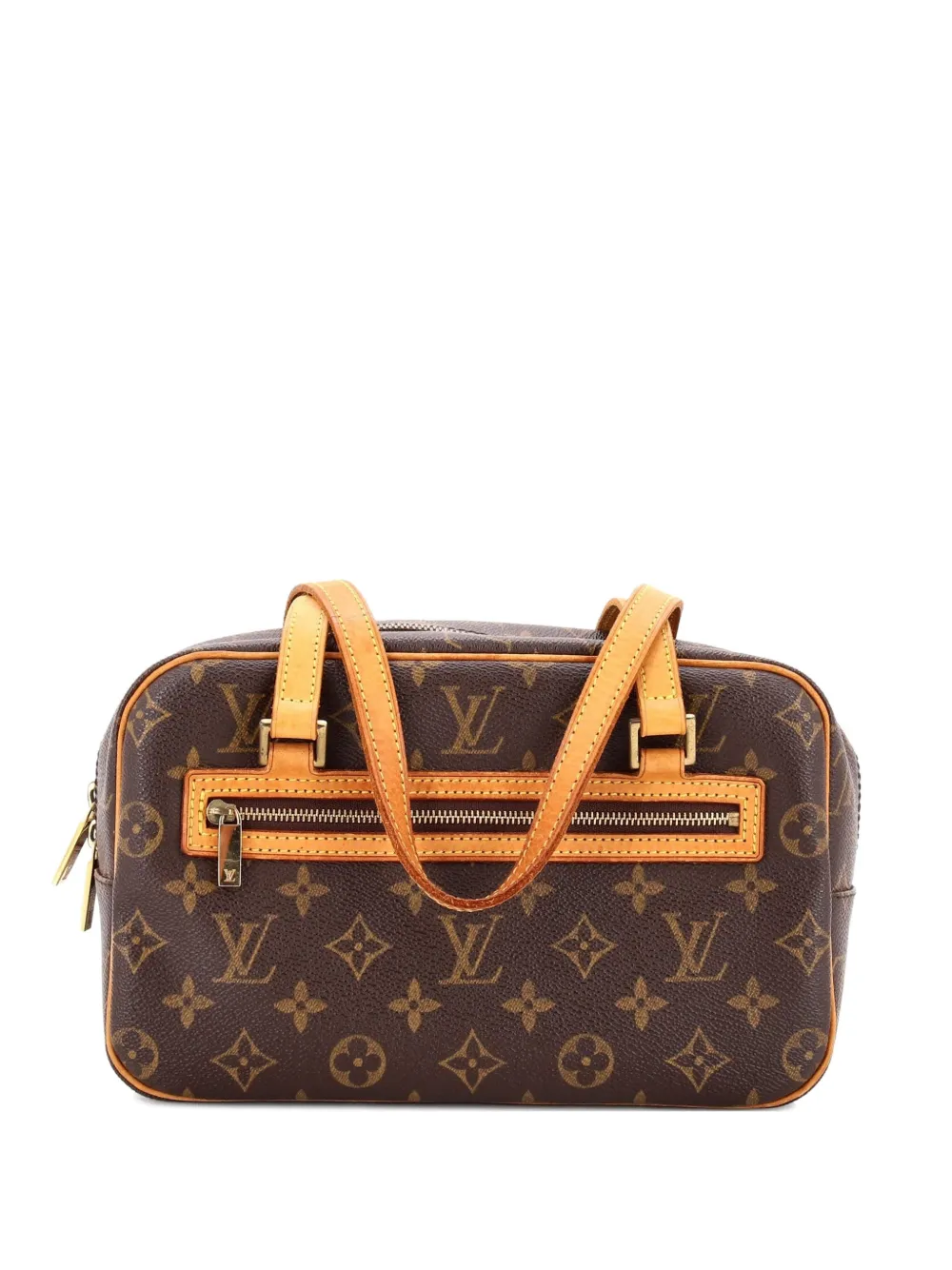 Louis Vuitton Pre-Owned Cite Handbag Monogram Canvas MM shoulder bag - Marrone
