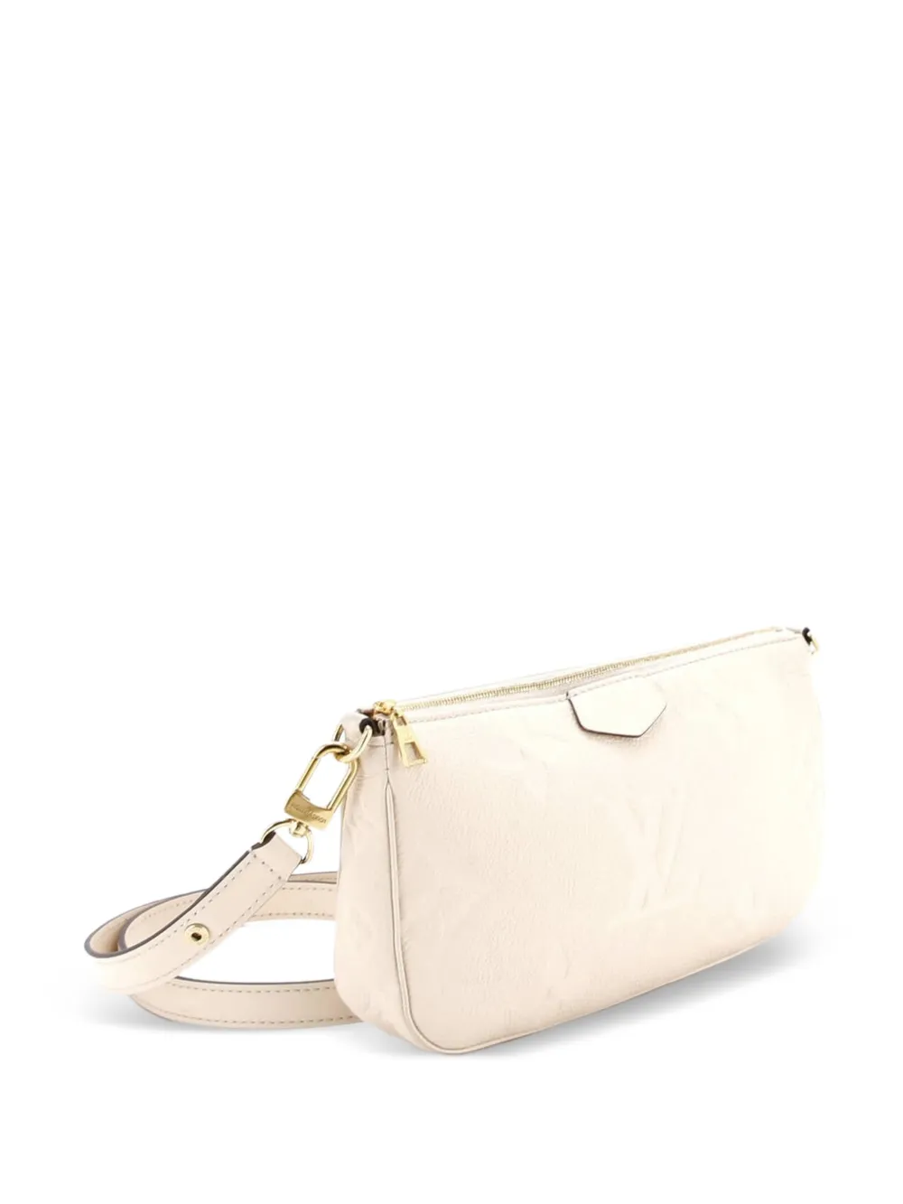  Louis Vuitton Pre-owned Multi Pochette Accessoires Monogram Empreinte Giant Crossbody Bag - Neutrals 