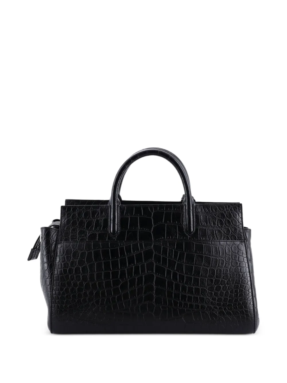 Saint Laurent Pre-Owned Rive Gauche Cabas Crocodile Embossed Leather Small satchel | Pre-Owned | Image 2