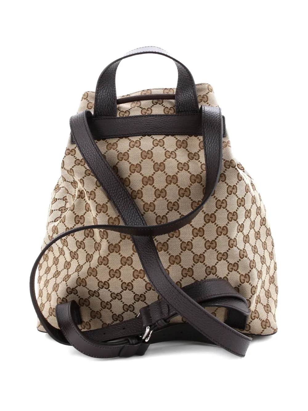 Gucci Pre-Owned Drawstring GG Canvas Medium backpack | Pre-Owned | Image 2