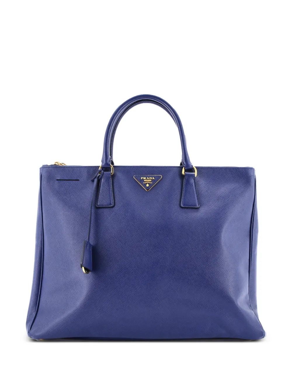 Prada Pre-Owned Galleria Double Zip Saffiano Leather Large tote bag - Blu