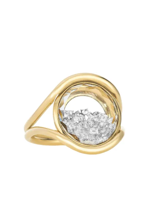 Moritz Glik Cascavel Circle diamond ring