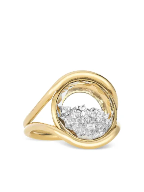 Moritz Glik Cascavel Circle diamond ring
