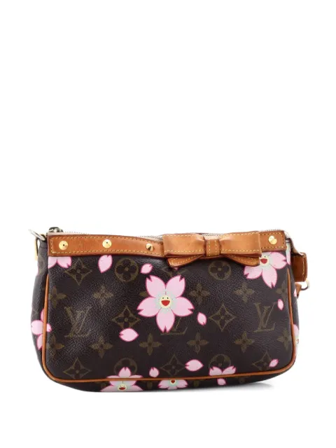 Louis Vuitton Pre-Owned bolsa de mano Pochette Accessoires con monograma Cherry Blossom de edición limitada