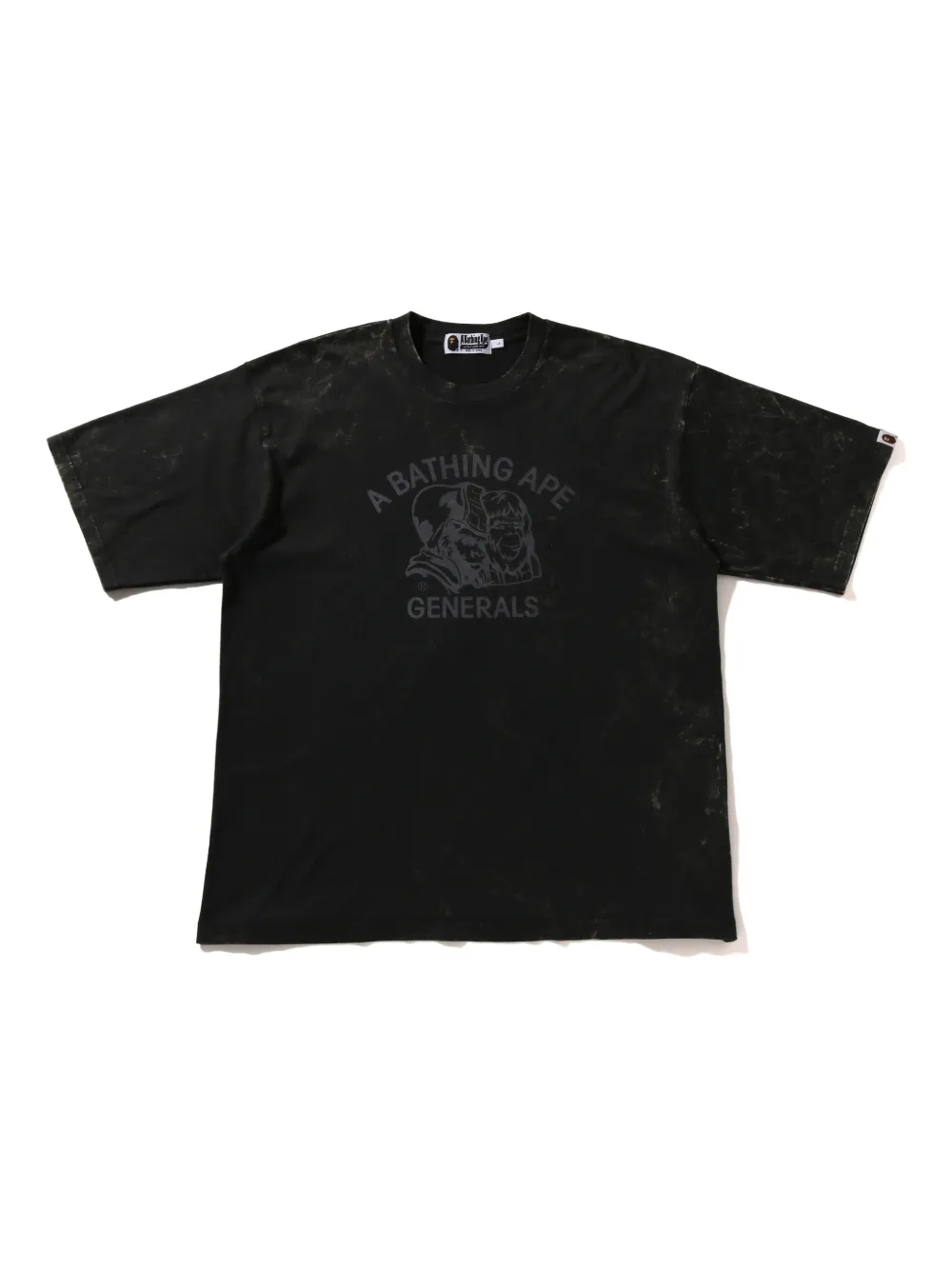 A Bathing Ape Graphic T-shirt In Black