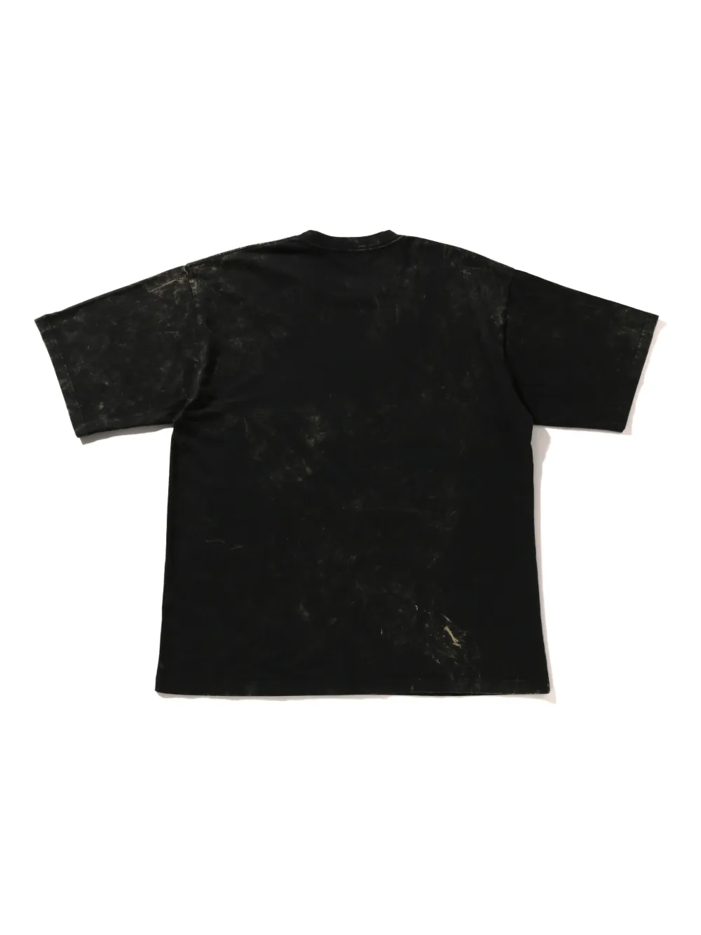 A BATHING APE T-shirt met grafische print - Zwart