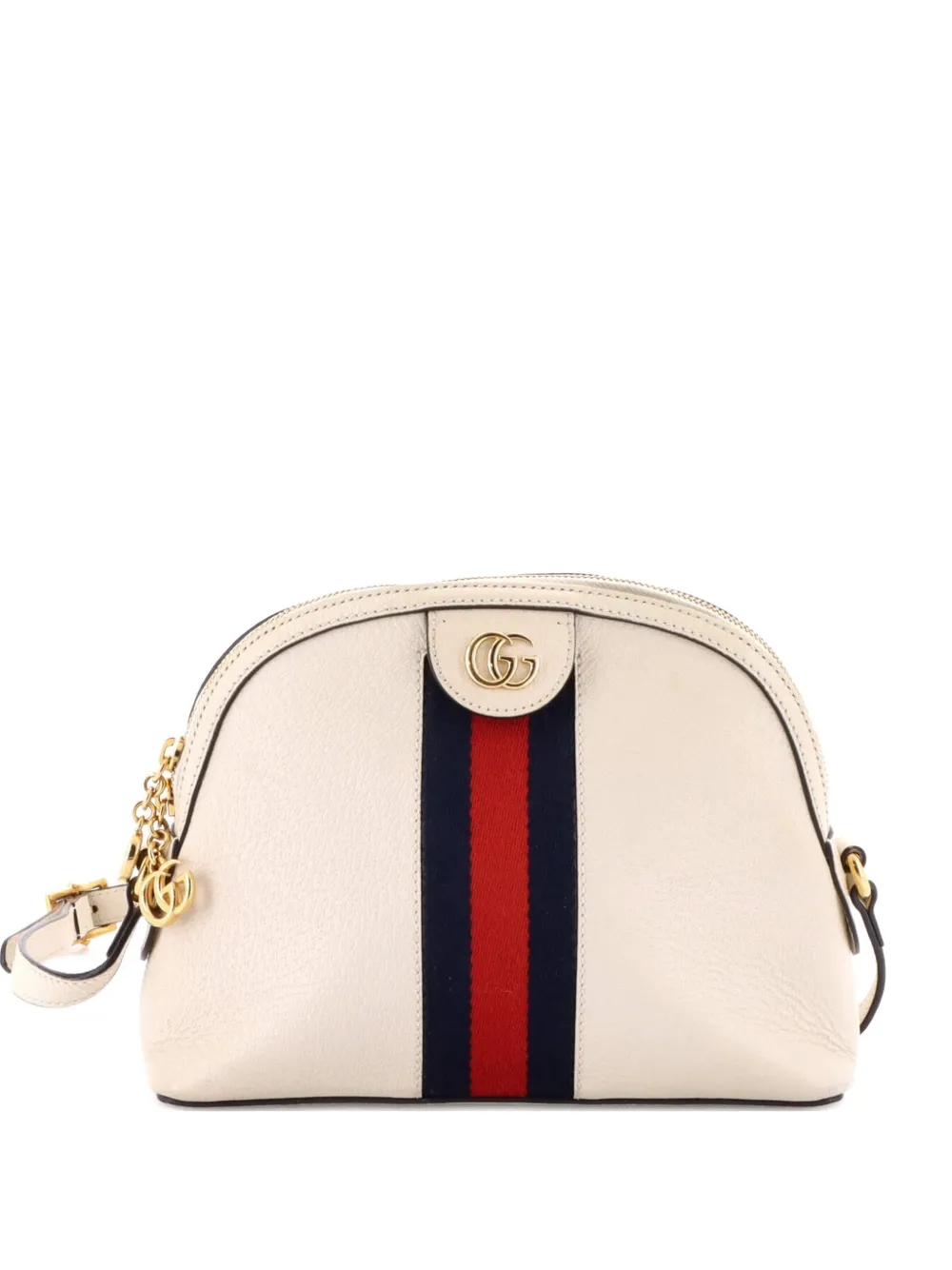 Gucci Pre-Owned Ophidia Dome Shoulder Bag Leather Small crossbody bag - Toni neutri