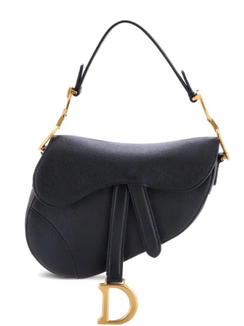 Christian Dior Pre-Owned Saddle Handbag Leather Mini shoulder bag